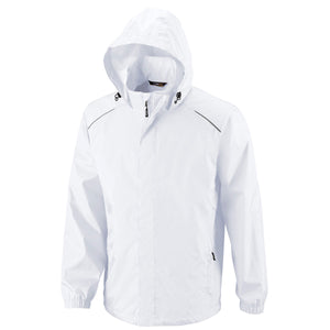 Core365 Climate Lined Waterproof Jacket - Men's - White