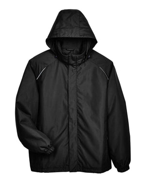 CORE365 Insulated Jacket - Men - Black