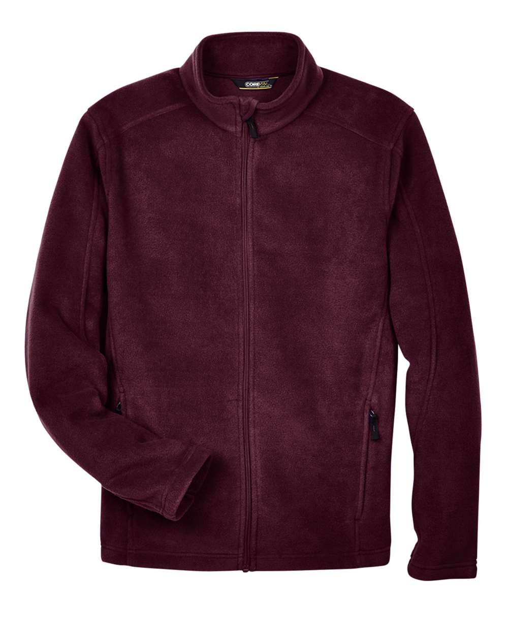 CORE365 Fleece Jacket - Men - Burgundy