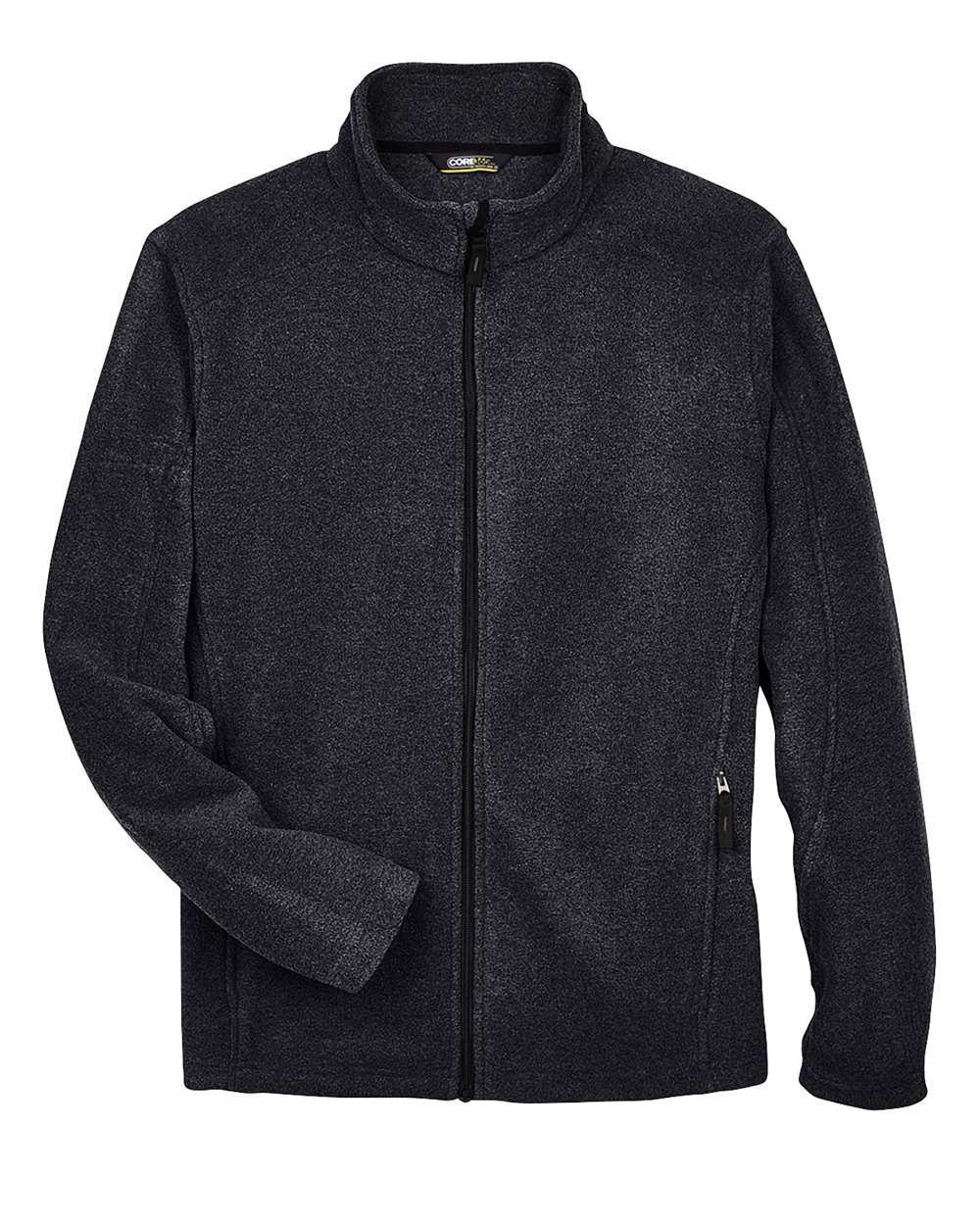 CORE365 Fleece Jacket - Men - Heather Charcoal