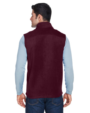 Core365 Men's Journey Fleece Vest - Back