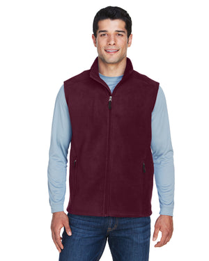 Core365 Men's Journey Fleece Vest - Front