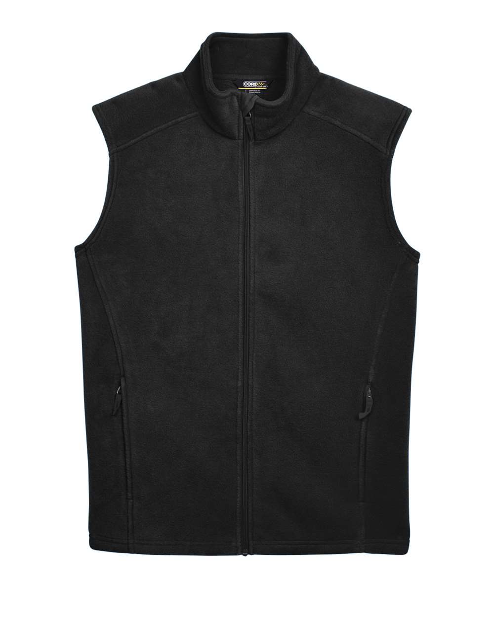 CORE365 Men's Journey Fleece Vest - Black