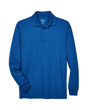 CORE365 Pinnacle Long Sleeve Pique Polo (Men's) - True Royal