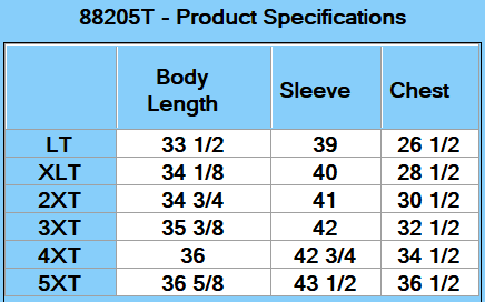 CORE365 Men's Tall Region 3-in-1 Jacket with Fleece Liner - Specs