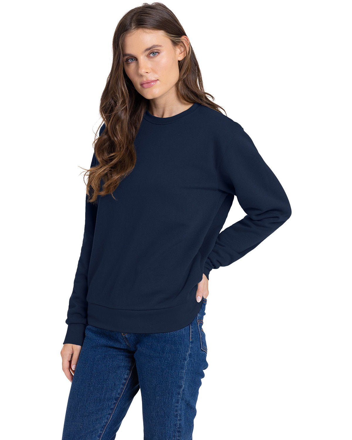 Next Level Apparel Unisex Santa Cruz Sweatshirt - Side
