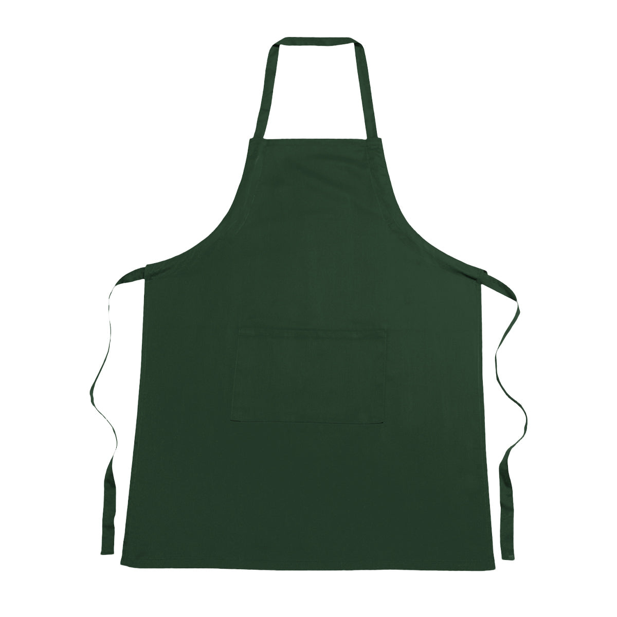 100% Cotton Apron - Forest Green