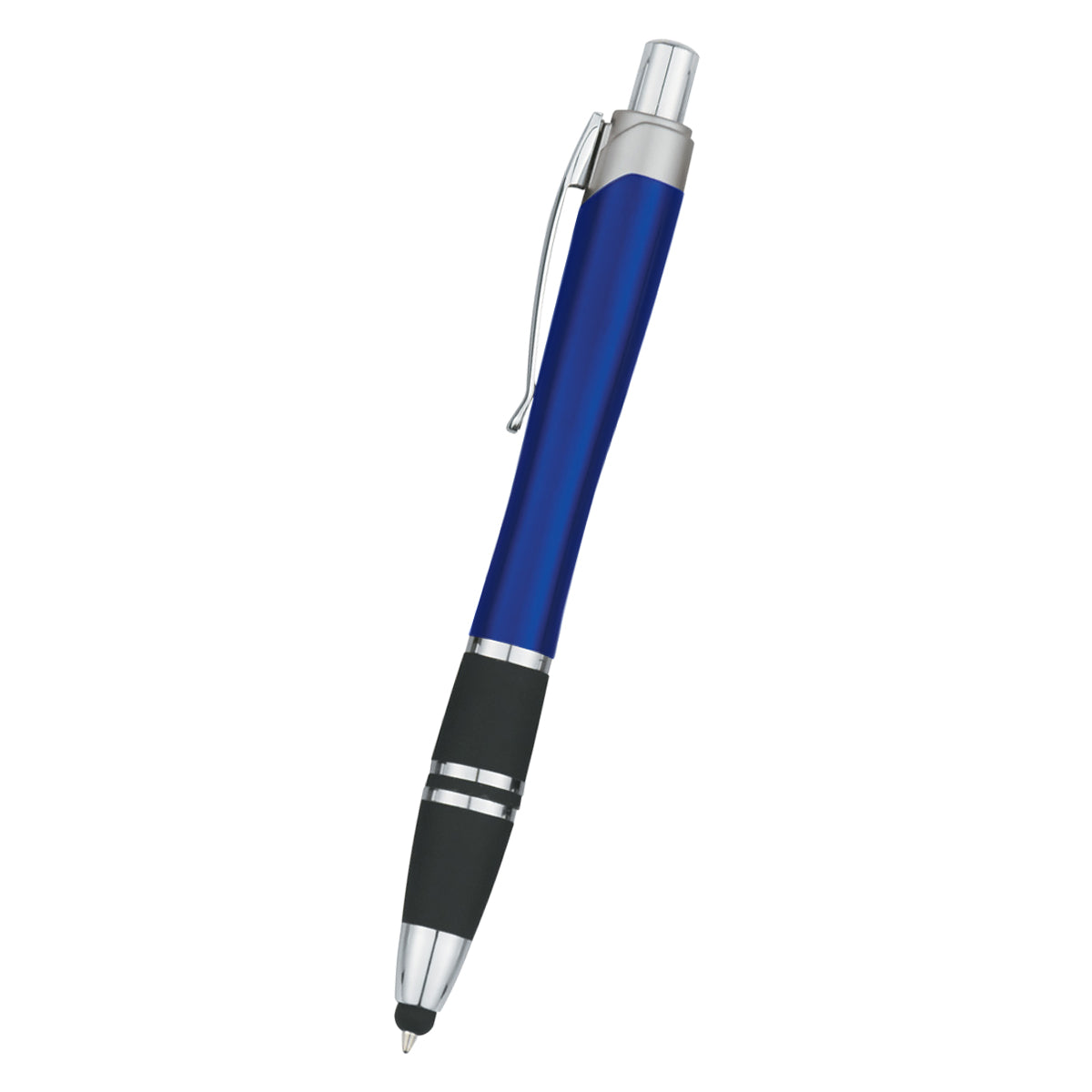 Tri-Band Pen With Stylus - Blue