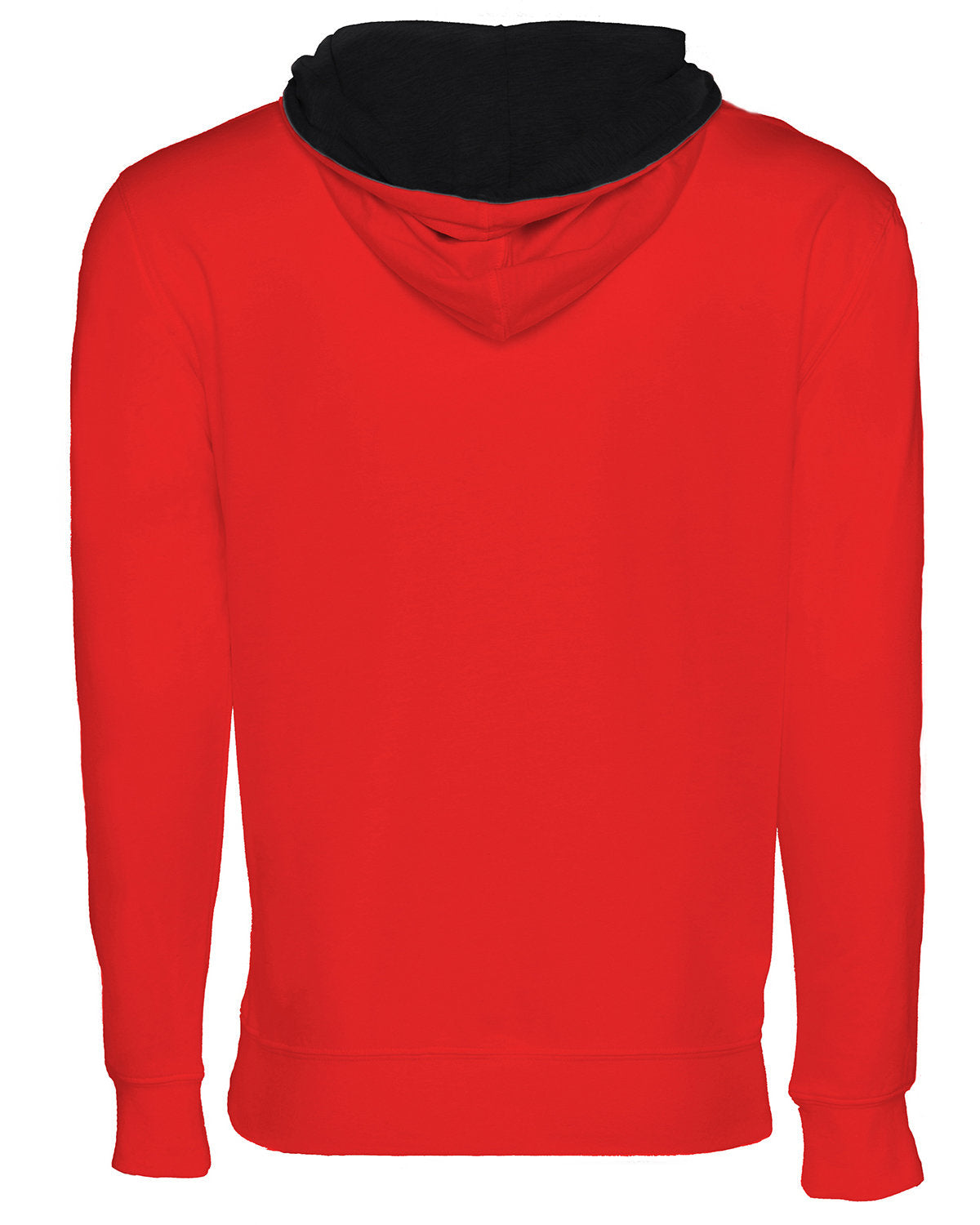 Next Level Unisex Laguna French Terry Pullover Hooded Sweatshirt - Back