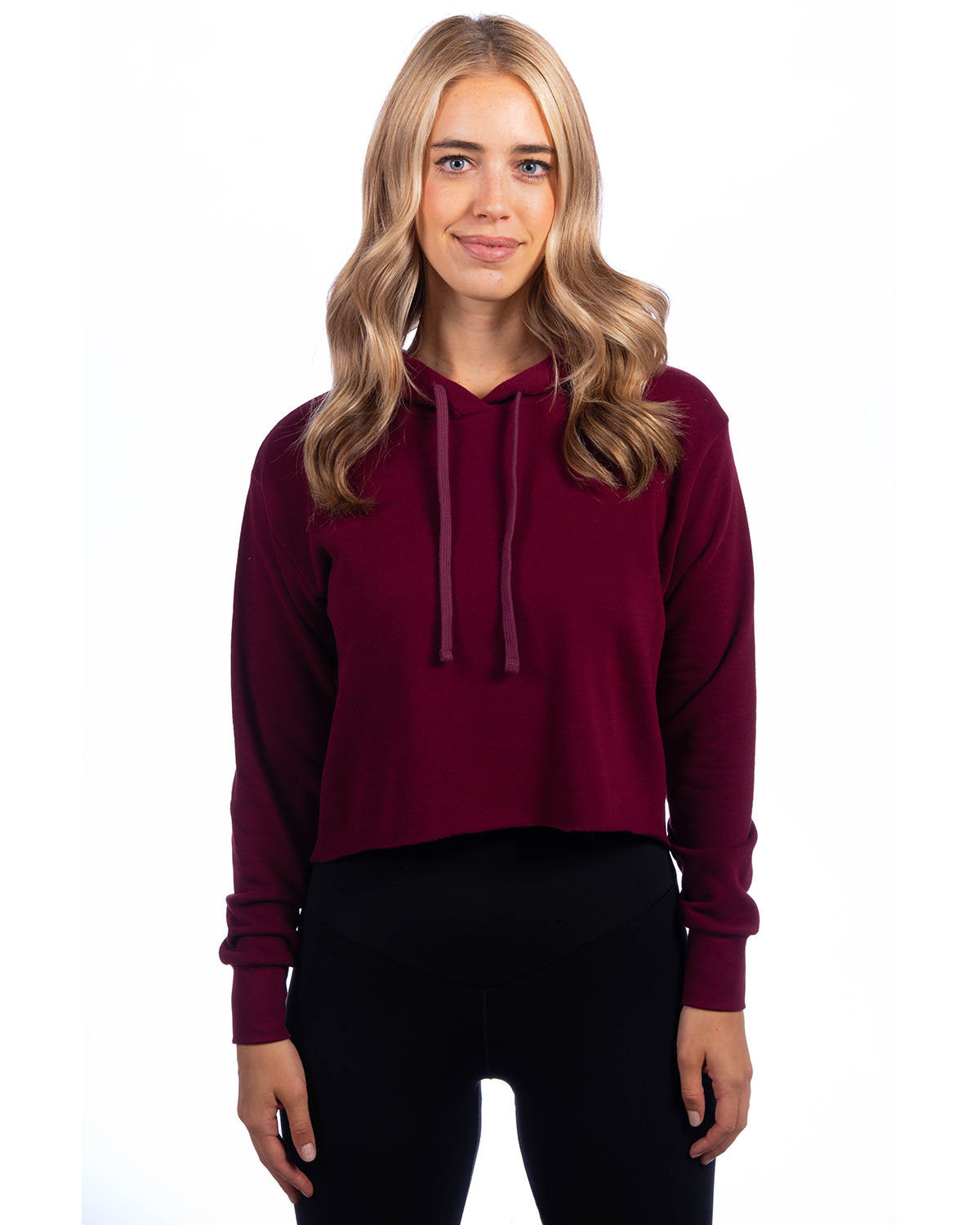 Next Level Ladies' Cropped Pullover Hooded Sweatshirt