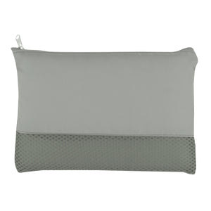 Mesh Vanity Bag - Gray
