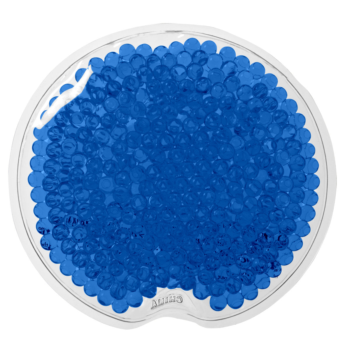 Small Round Gel Beads Hot/Cold Pack - Dark Blue