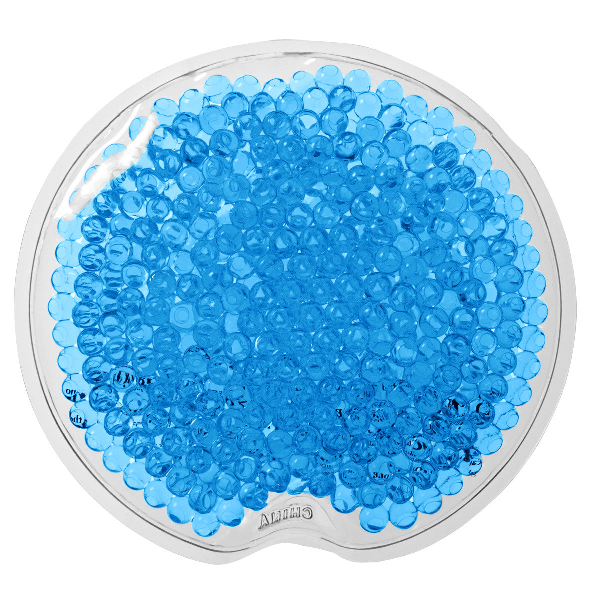 Small Round Gel Beads Hot/Cold Pack - Blue