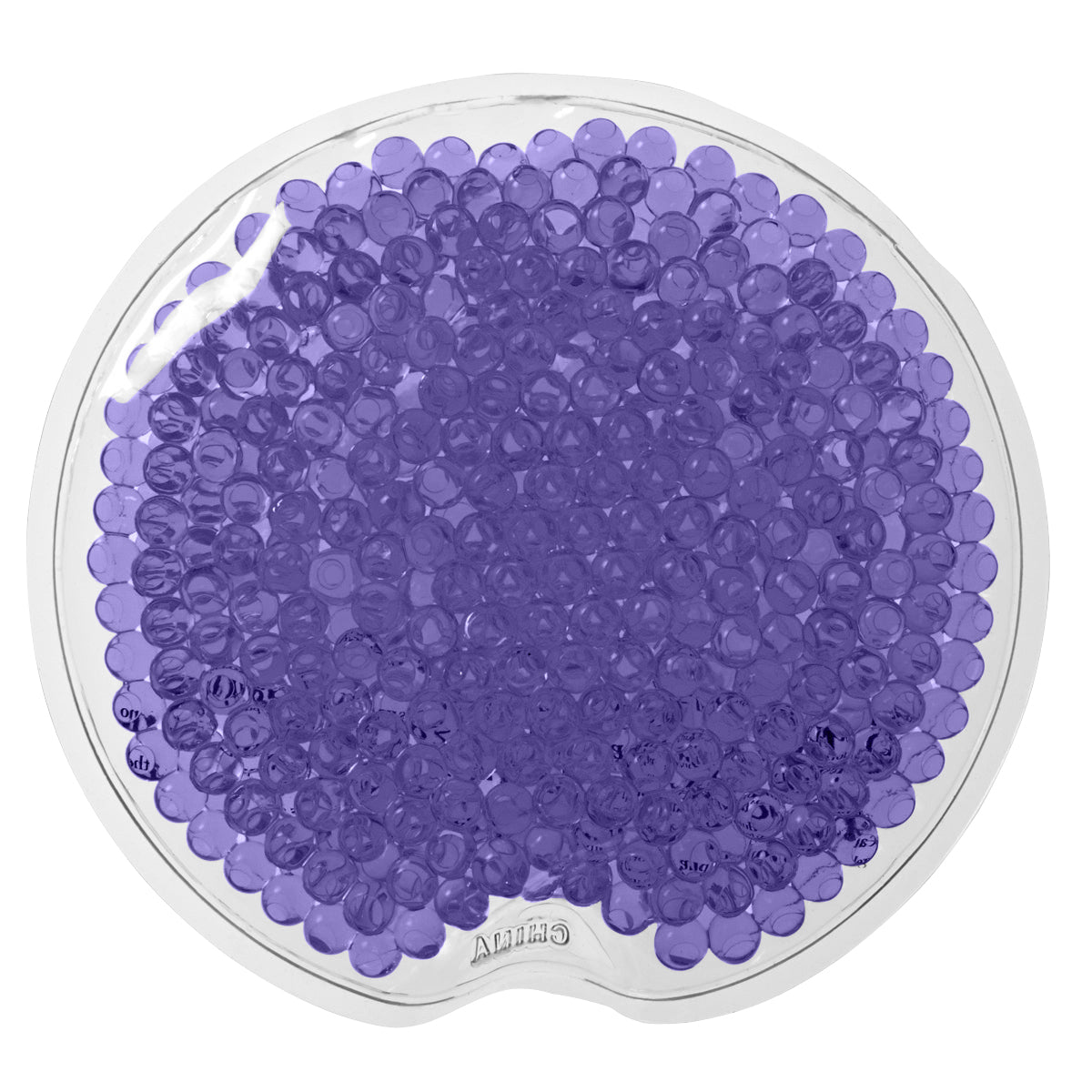 Small Round Gel Beads Hot/Cold Pack - Purple