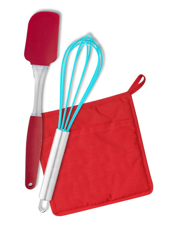 Baking Basics Kit - Red/Red/Blue