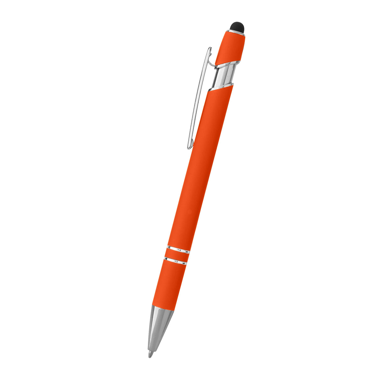 Incline Recycled Aluminum Stylus Pen - Orange