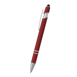 Incline Recycled Aluminum Stylus Pen - Red