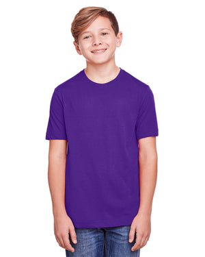 Youth Fusion ChromaSoft Performance T-Shirt - Campus Purple