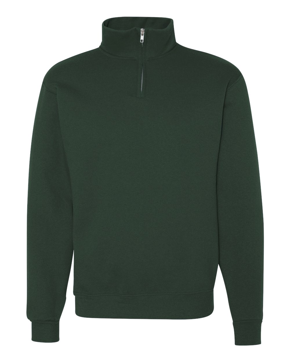 JERZEES Adult 8 oz. NuBlend® Quarter-Zip Cadet Collar Sweatshirt