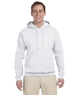 JERZEES Adult NuBlend® Fleece Pullover Hooded Sweatshirt - White