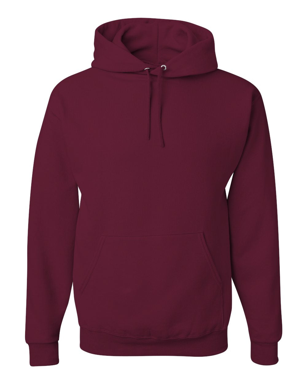 JERZEES Adult NuBlend® Fleece Pullover Hooded Sweatshirt - Maroon