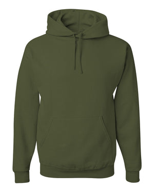 JERZEES Adult NuBlend® Fleece Pullover Hooded Sweatshirt - Military Green
