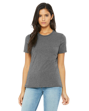 Ladies' Relaxed Heather CVC Short-Sleeve T-Shirt - Deep Heather