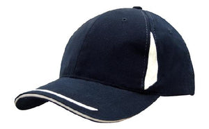 6 Panel BHC Cap Crown Insert & Sandwich - Custom Embroidered -