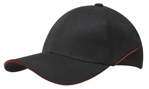 Premium American Twill Cap with Sandwich - Custom Embroidered -