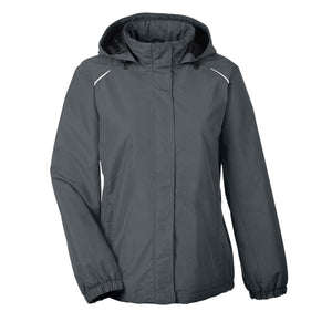 Core365 Fleece-Lined All Season Jacket - Women - Carbon