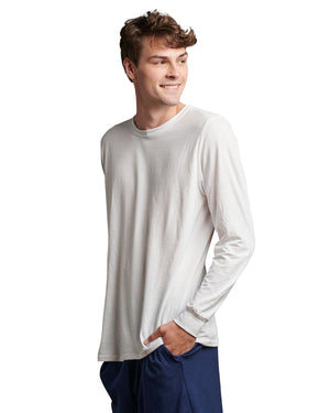 Unisex Essential Performance Long-Sleeve T-Shirt - White