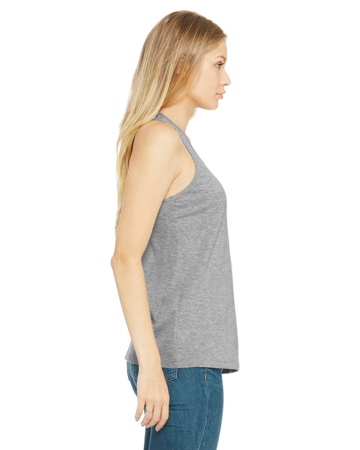 Bella + Canvas Ladies' Jersey Racerback Tank - Side