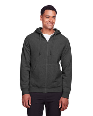 Men's Zone HydroSport™ Heavyweight Full-Zip Hooded Sweatshirt - Dark Grey Heathr