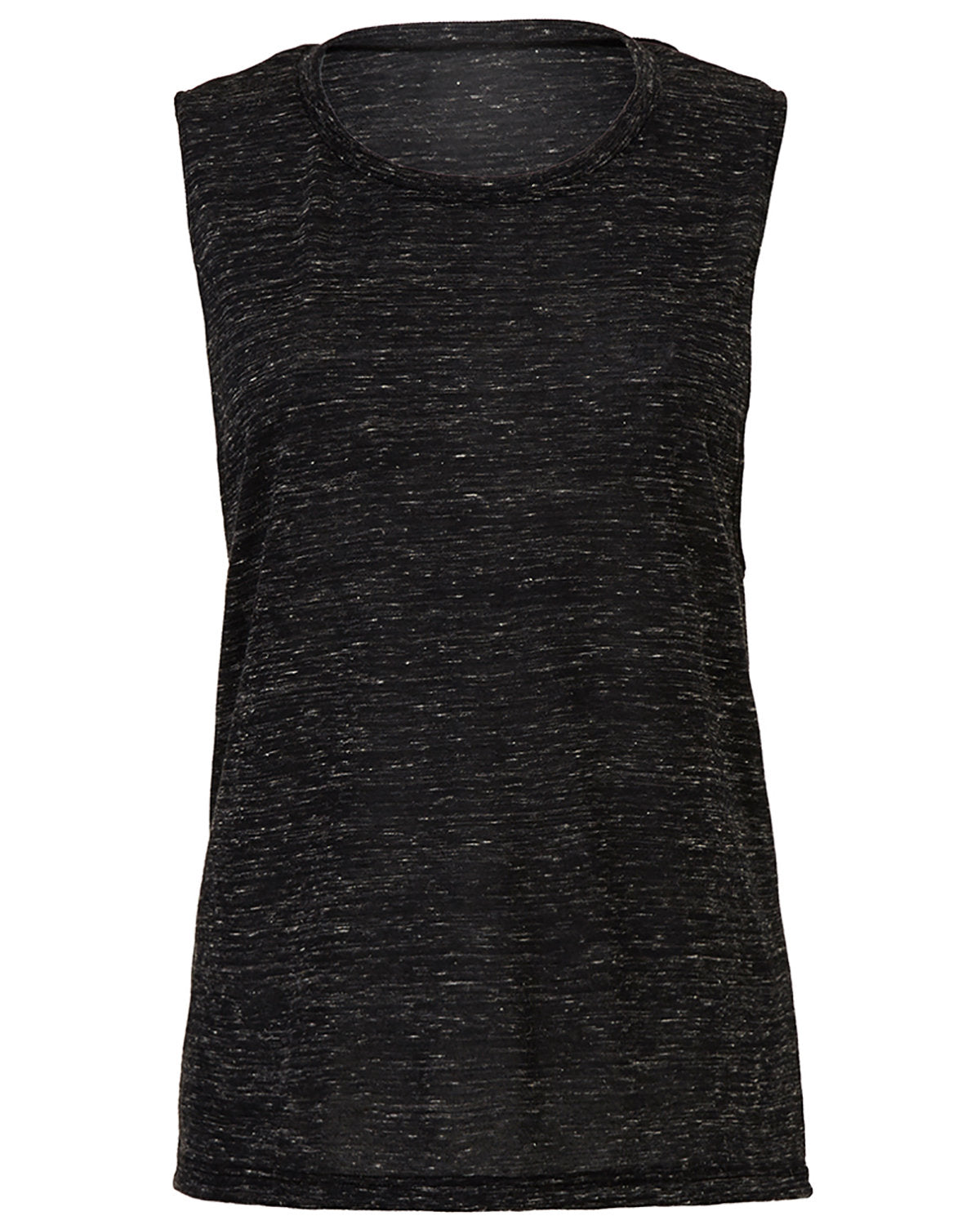 Bella + Canvas Ladies' Flowy Scoop Muscle Tank - Black Marble