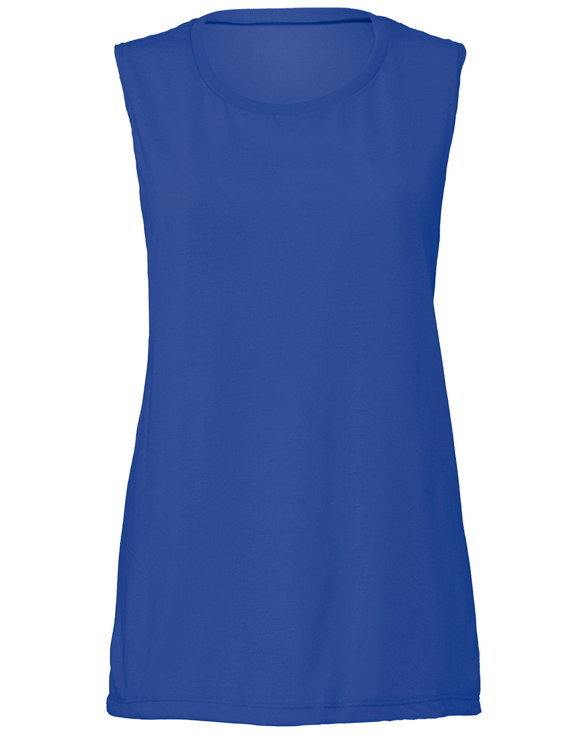 Bella + Canvas Ladies' Flowy Scoop Muscle Tank - True Royal