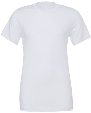 Bella + Canvas Unisex Poly-Cotton Short-Sleeve T-Shirt - White