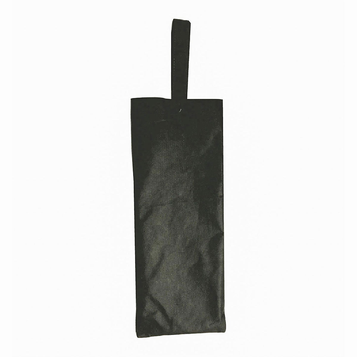 Non-Woven Wine Bottle Tote - Black