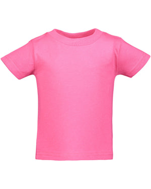 Infant Cotton Jersey T-Shirt - Hot Pink