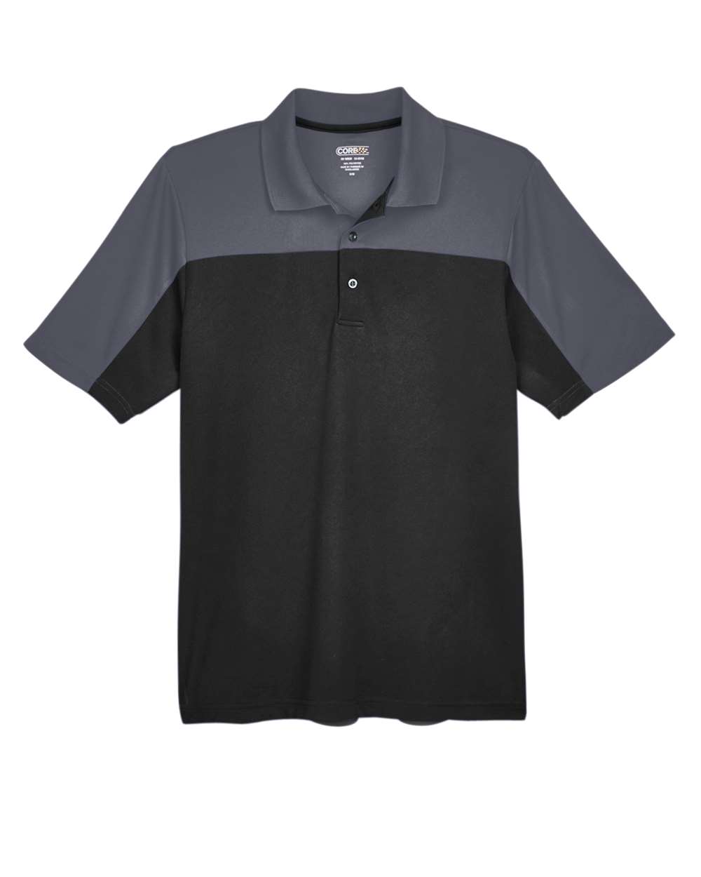 CORE365 Men's Balance Colorblock - Black/ Carbon