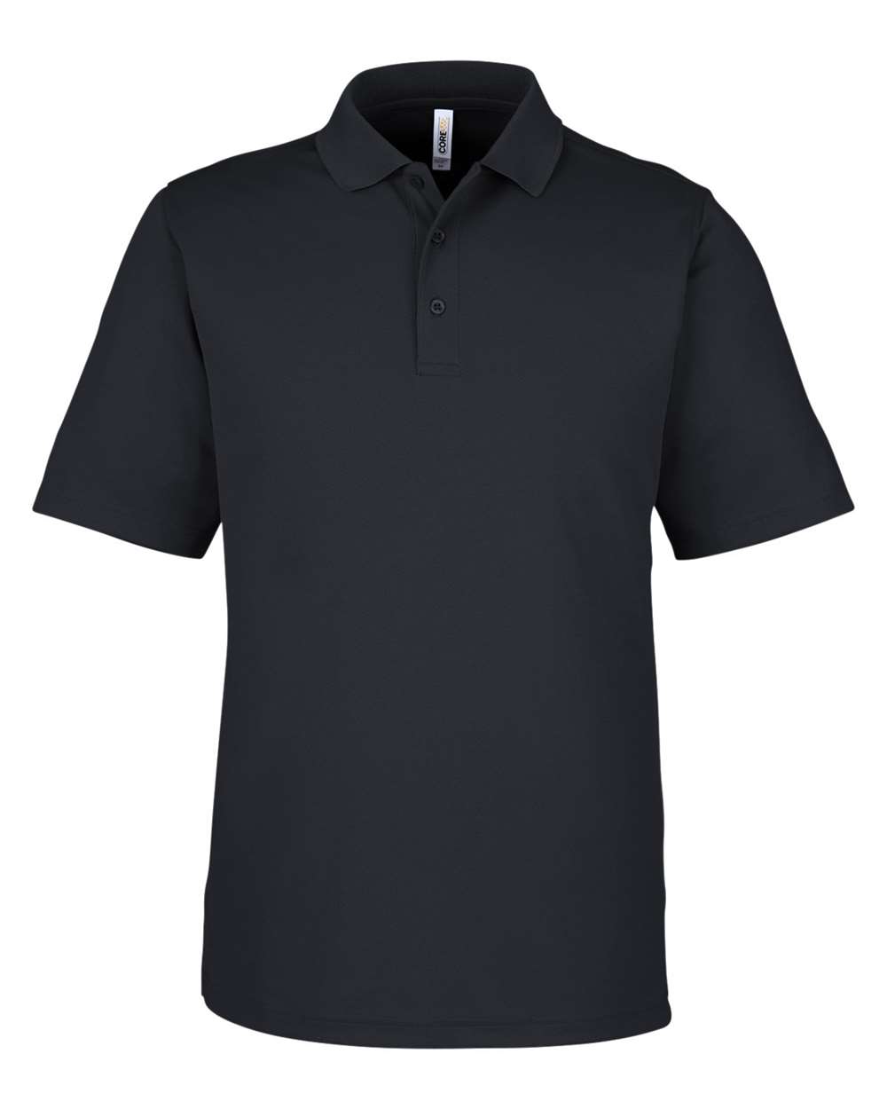 CORE365 Men's Market Snag Protect Mesh Polo - Black