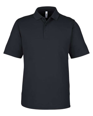 CORE365 Men's Market Snag Protect Mesh Polo - Black