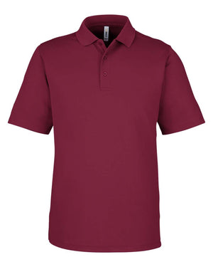 CORE365 Men's Market Snag Protect Mesh Polo - Burgundy