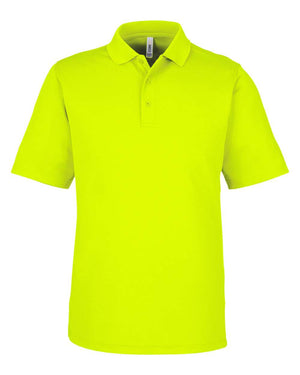 CORE365 Men's Market Snag Protect Mesh Polo - Safety Yellow