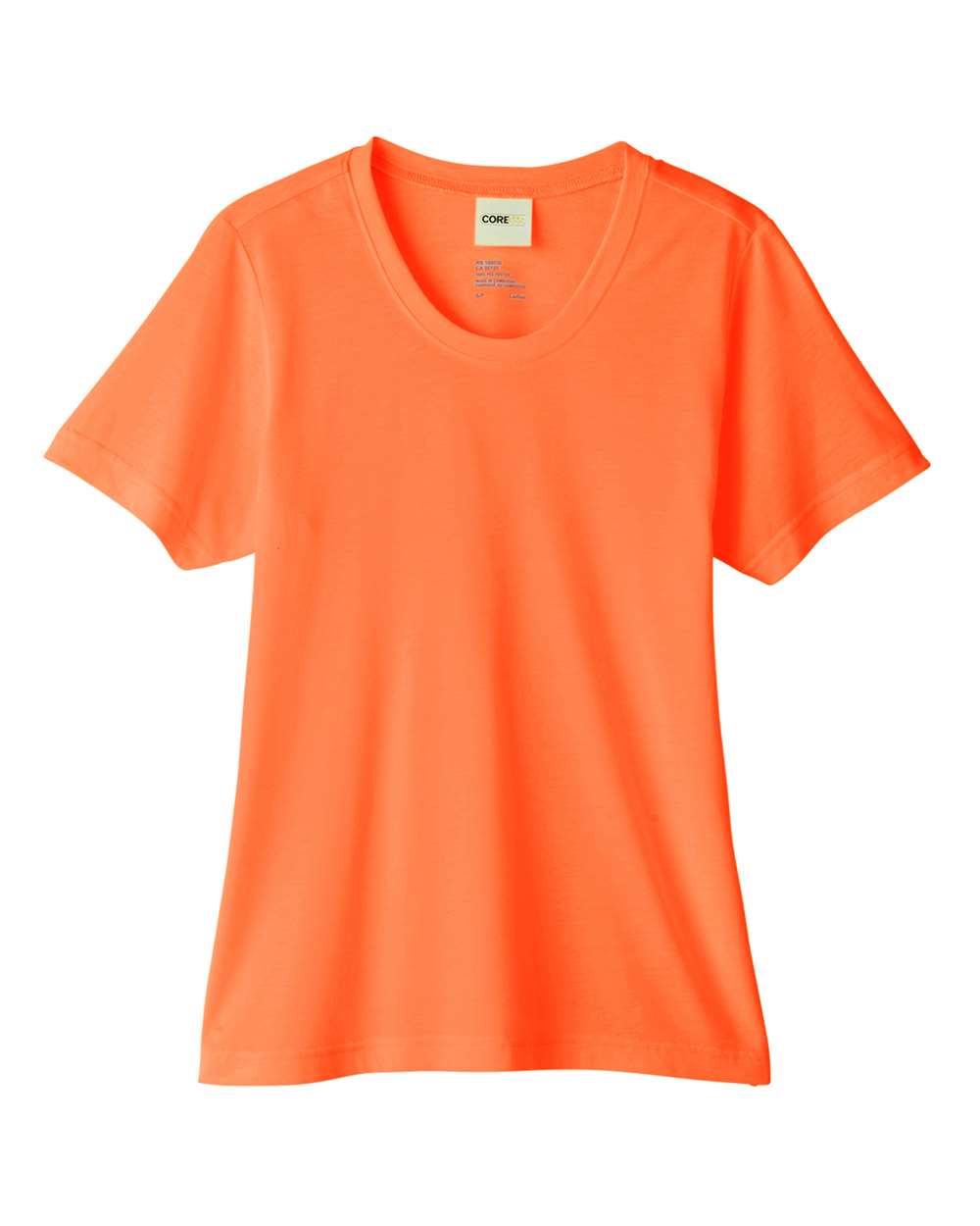 CORE365 Ladies' Fusion ChromaSoft™ Performance T-Shirt - Campus Orange