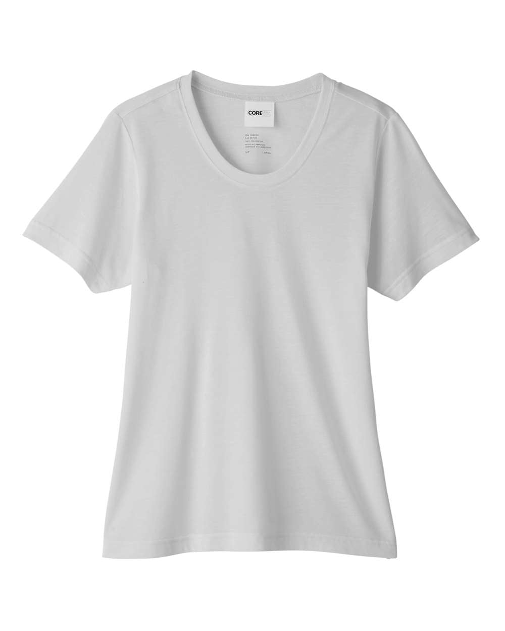 CORE365 Ladies' Fusion ChromaSoft™ Performance T-Shirt - Platinum