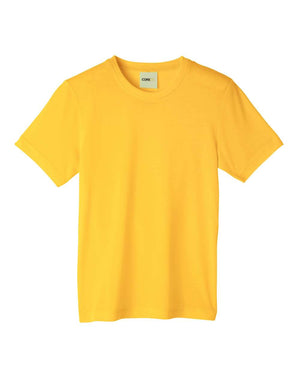 CORE365 Youth Fusion ChromaSoft Performance T-Shirt - Campus Gold