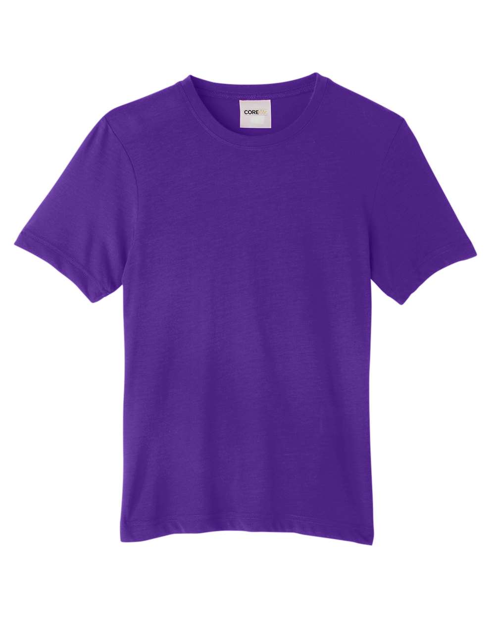 CORE365 Youth Fusion ChromaSoft Performance T-Shirt - Campus Purple