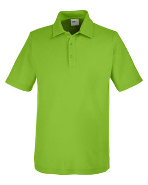 CORE365 Men's Fusion ChromaSoft™ Pique Polo - Acid Green