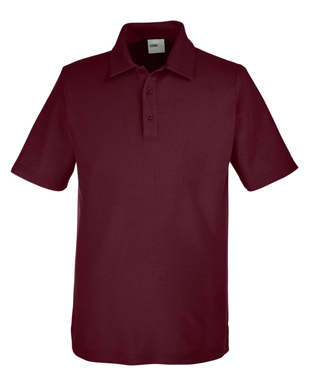 CORE365 Men's Fusion ChromaSoft™ Pique Polo - Burgundy