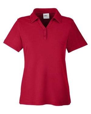 CORE365 Ladies' Fusion ChromaSoft™ Pique Polo - Classic Red